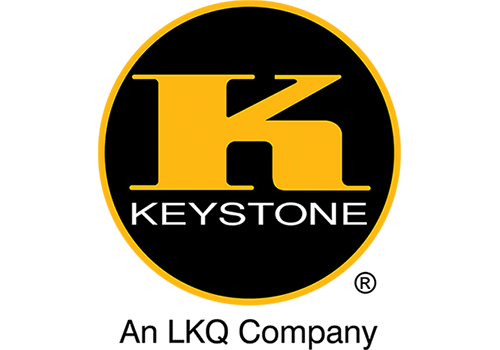 High-quality LKQ Keystone aftermarket parts organized on shelves, ready for use in reliable vehicle repairs and replacements.